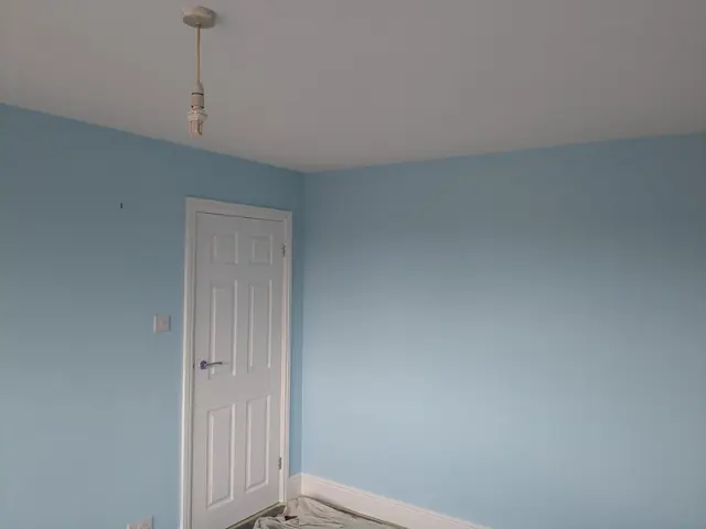 Bedroom repaint — Colchester — after
