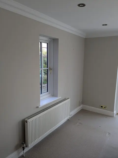 Living room redecoration — West Mersea — after